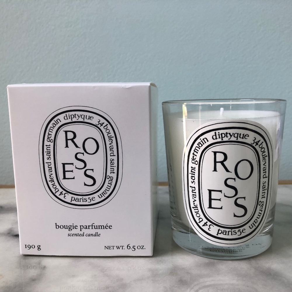 Diptyque Rose "Roses" Candle 190g 6.5 oz NIB